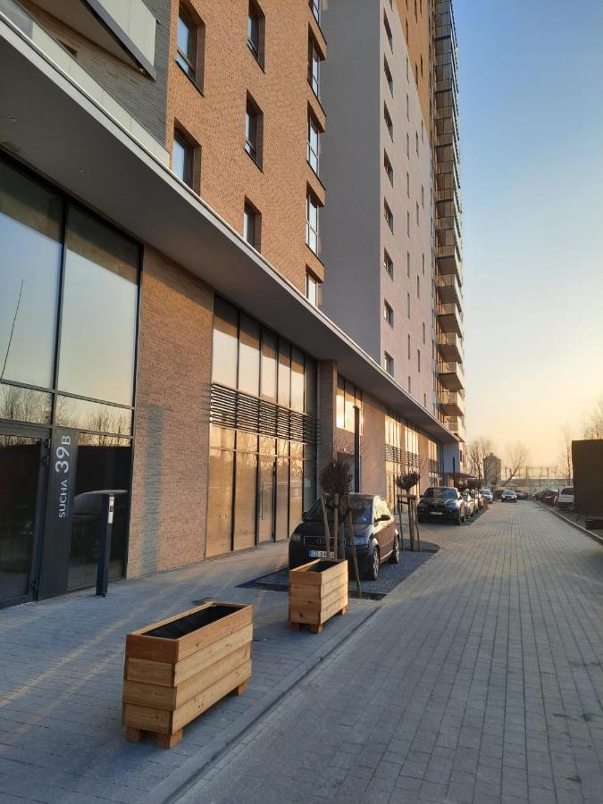 Апартаменты Apartament Nowa Letnica Гданьск Экстерьер фото